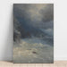 Reproduktion af maleriet The Storm at Cape Aya - Ivan Konstantinovich Aivazovsky