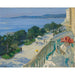 Reproduktion af maleriet The Terrace, Cap d’Ail af Sir John Lavery
