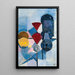 Composition II Naturtro - Theo van Doesburg — indrammet kunstværk på væggen