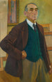 Selvportræt med grøn vest - Theo van Rysselberghe — visning af kunstværket