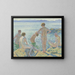Baadsters - Theo van Rysselberghe — indrammet kunstværk på væggen