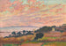La Baie au soleil couchant, Saint-Clair - Theo van Rysselberghe — visning af kunstværket