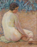 Nu aux agaves - Theo van Rysselberghe — visning af kunstværket