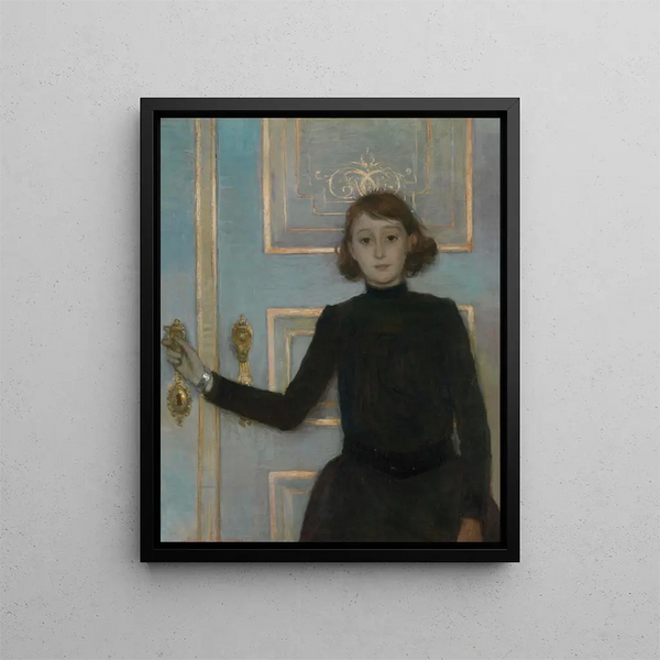 Theo van Rysselberghe - Portrait of Marguerite van Mons.webp