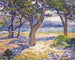 La Méditerranée à Le Lavandou - Theo van Rysselberghe — visning af kunstværket
