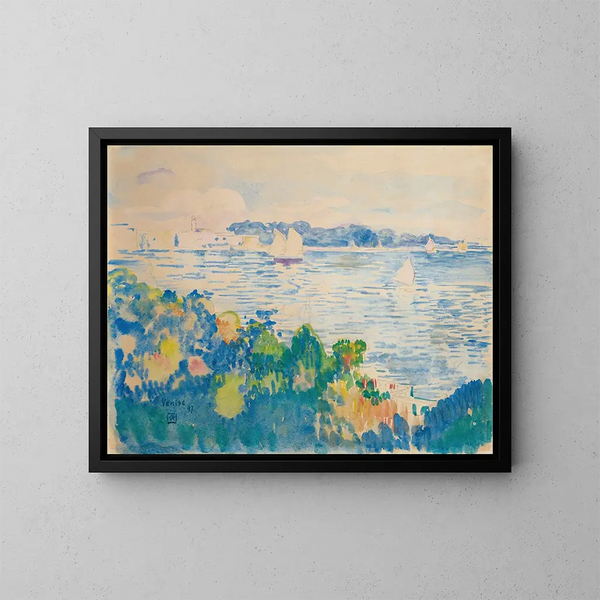 Venise - Theo van Rysselberghe — indrammet kunstværk på væggen