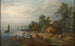 Le passage de la rivière - Theobald Michau — visning af kunstværket