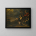 La vision de la croix de l'empereur Constantin avant la bataille du pont Milvius - Theodoor Boeyermans — indrammet kunstværk på væggen