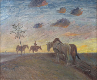 Theodor Philipsen - Evening Landscape.webp