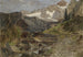 Gosaumühle med Dachstein - Theodor von Hermann — visning af kunstværket