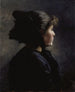 Fille de Munich - Theodore Clement Steele — visning af kunstværket