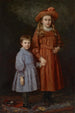 Les enfants Pierce - Theodore Clement Steele — visning af kunstværket