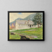 Maison des anciens gouverneurs, Sitka, 1905 - Theodore J. Richardson — indrammet kunstværk på væggen