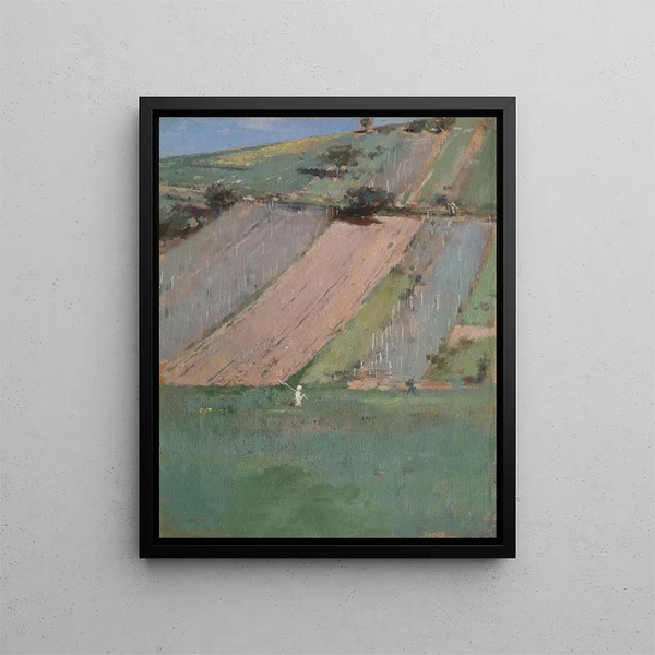 Theodore Robinson - A Hillside Giverny.webp