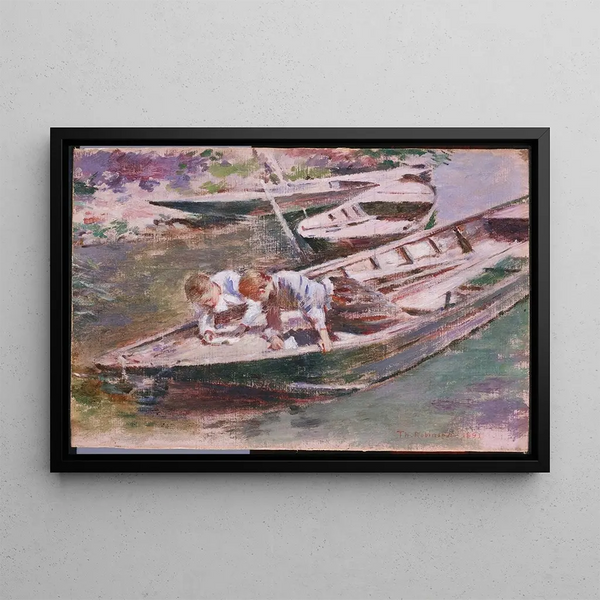 Theodore Robinson - Two in a Boat.webp