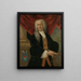 Abraham Patras 1735-1737 - Theodorus Justinus Rheen — indrammet kunstværk på væggen