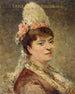 Portrait af Édile Riquer - Théobald Chartran — visning af kunstværket
