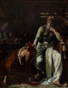 Priam, der beder Achille om Hector's lig - Thobald Chartran — visning af kunstværket