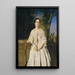 Comtesse de La Tour-Maubourg Marie-Louise-Charlotte-Gabrielle Thomas de Pange 1816-1850 - Théodore Chassériau — indrammet kunstværk på væggen