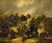 En kavaleristbelastning - Théodore Géricault — visning af kunstværket