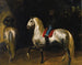 grå hingste med pletter - Théodore Géricault — visning af kunstværket
