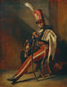 Le trompettiste des hussards d'Orléans - Théodore Géricault — visning af kunstværket