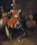 Trompettister på hest af den kejserlige garde af Napoleon - Théodore Géricault — visning af kunstværket