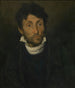 Portrait af en kleptomani - Théodore Géricault — visning af kunstværket