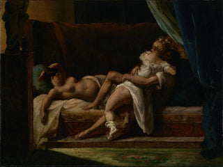 Tre elskende - Théodore Géricault — visning af kunstværket