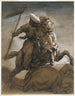 Cavalier turc i kamp - Théodore Géricault — visning af kunstværket