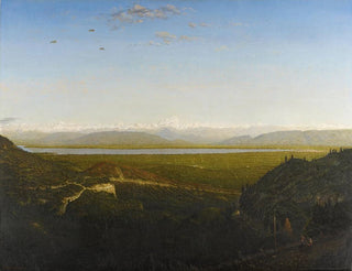 Thodore Rousseau - View of Mont Blanc Seen from La Faucille.webp