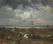 Vue sur les collines de Montmartre - Théodore Rousseau — visning af kunstværket