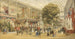 Dronning Victoria, der åbner Verdensudstillingen i 1851 på Crystal Palace i London - Thomas Abel Prior — visning af kunstværket