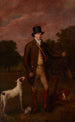 Portrait af Henry Hoste Henley 1766-1833 med hunde - Thomas Arrowsmith — visning af kunstværket