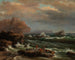 Tirant vers le rivage - Thomas Birch — visning af kunstværket