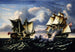 fregatten HBM Macedonian af fregatten amerikanske United States, 25. oktober 1812 - Thomas Chambers — visning af kunstværket