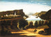 Lac George og landsbyen Caldwell - Thomas Chambers — visning af kunstværket