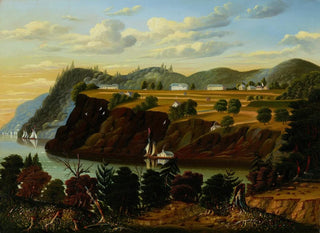 Vue de West Point - Thomas Chambers — visning af kunstværket