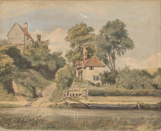 Landskabsmaleri - Thomas Churchyard — visning af kunstværket