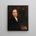 Selvportræt - Thomas Clement Thompson — indrammet kunstværk på væggen