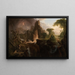 Udstødelsen fra Edens Have - Thomas Cole — indrammet kunstværk på væggen