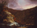 toppen af Kaaterskill-faldene - Thomas Cole — visning af kunstværket