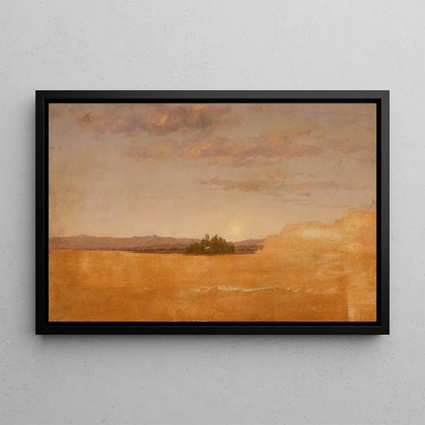 Esquisse de paysage - Thomas Cole — indrammet kunstværk på væggen