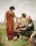Destin - Thomas Cooper Gotch — visning af kunstværket