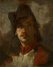 En frivillig fra 1792 - Thomas Couture — visning af kunstværket