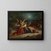 Studie for Stella Maris - Thomas Couture — indrammet kunstværk på væggen