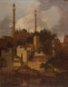 Moskéen i Aurangzeb - Thomas Daniell — visning af kunstværket