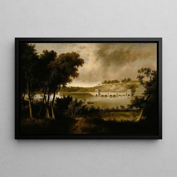 Thomas Doughty - View of the Fairmount Waterworks Philadelphia from the Opposite Side of the Schuylkill River.webp