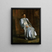 Arkebiskop Diomède Falconio - Thomas Eakins — indrammet kunstværk på væggen