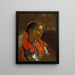 Carmelita Requena - Thomas Eakins — indrammet kunstværk på væggen